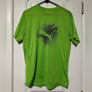 Puma Men's Lime Graphic Tee